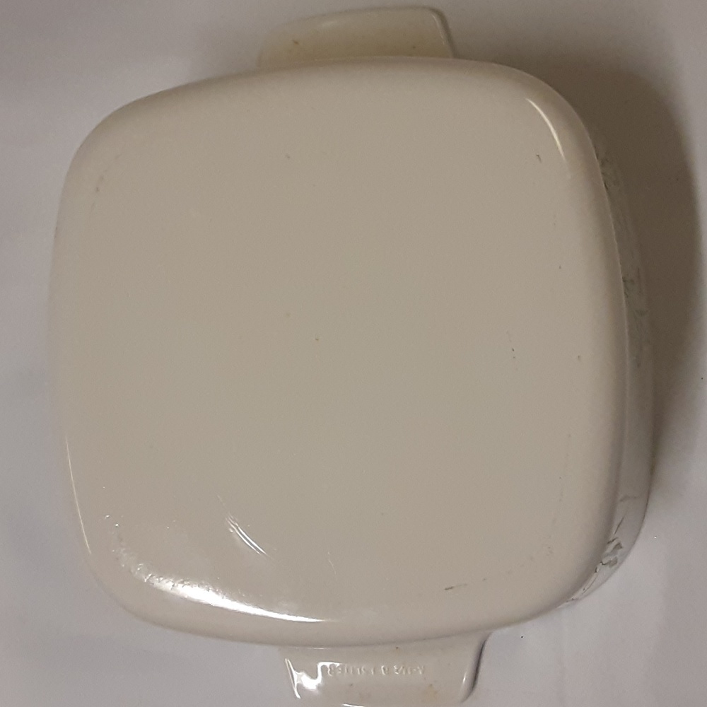 Vintage 80s90s Corningware Iris flower two casserole dishes 1 lid Fantas… - Picture 4 of 10